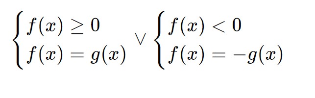 formule equazioni valore assoluto