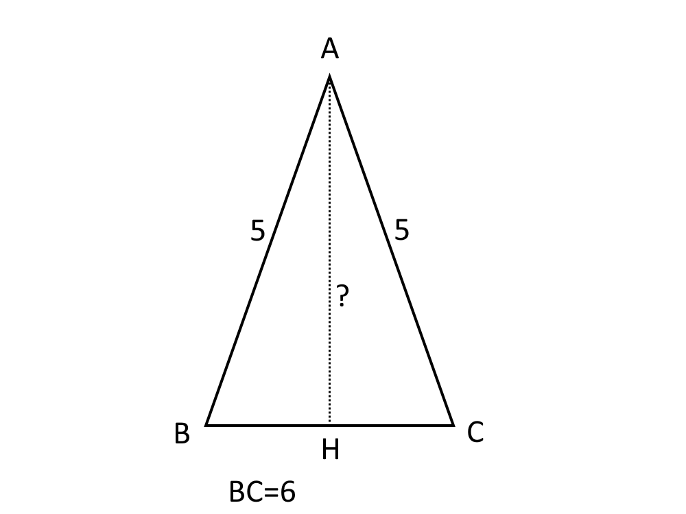 problema svolto triangolo isoscele