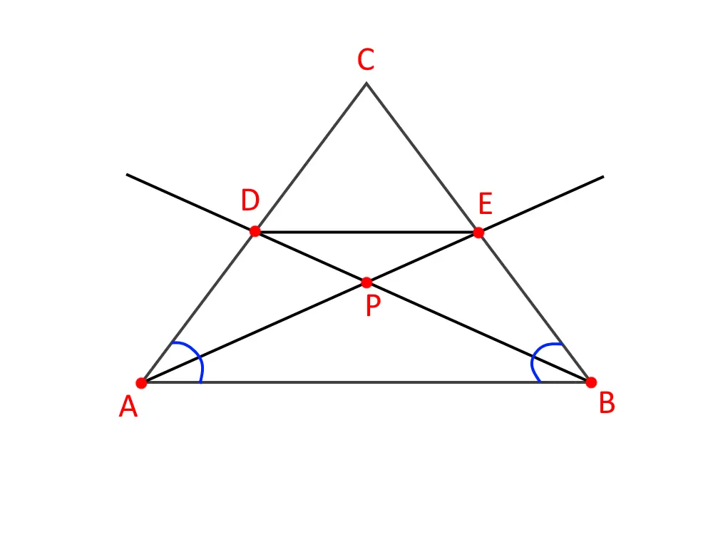dimostrare problema parallelismo triangolo