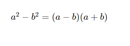 formula differenza quadrati