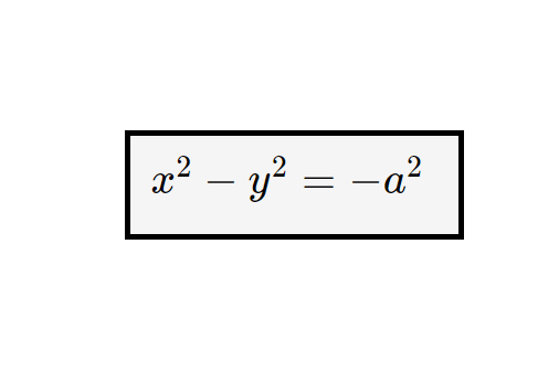 equazione iperbole equilatera con fuochi su asse y