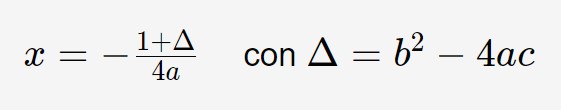 formula direttrice parabola asse parallelo ad x
