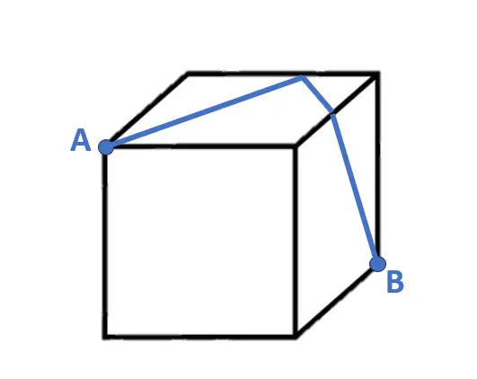 percorso più breve cubo test logico matematico